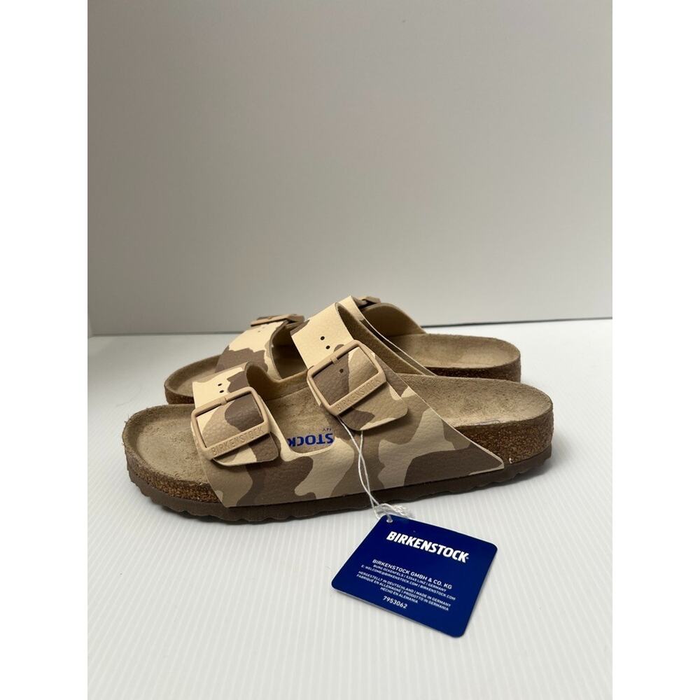 Birkenstock Arizona Soft Footbed Desert Camo Sandals Women's 7-7.5 EU 38 NWOB - Picture 5 of 14